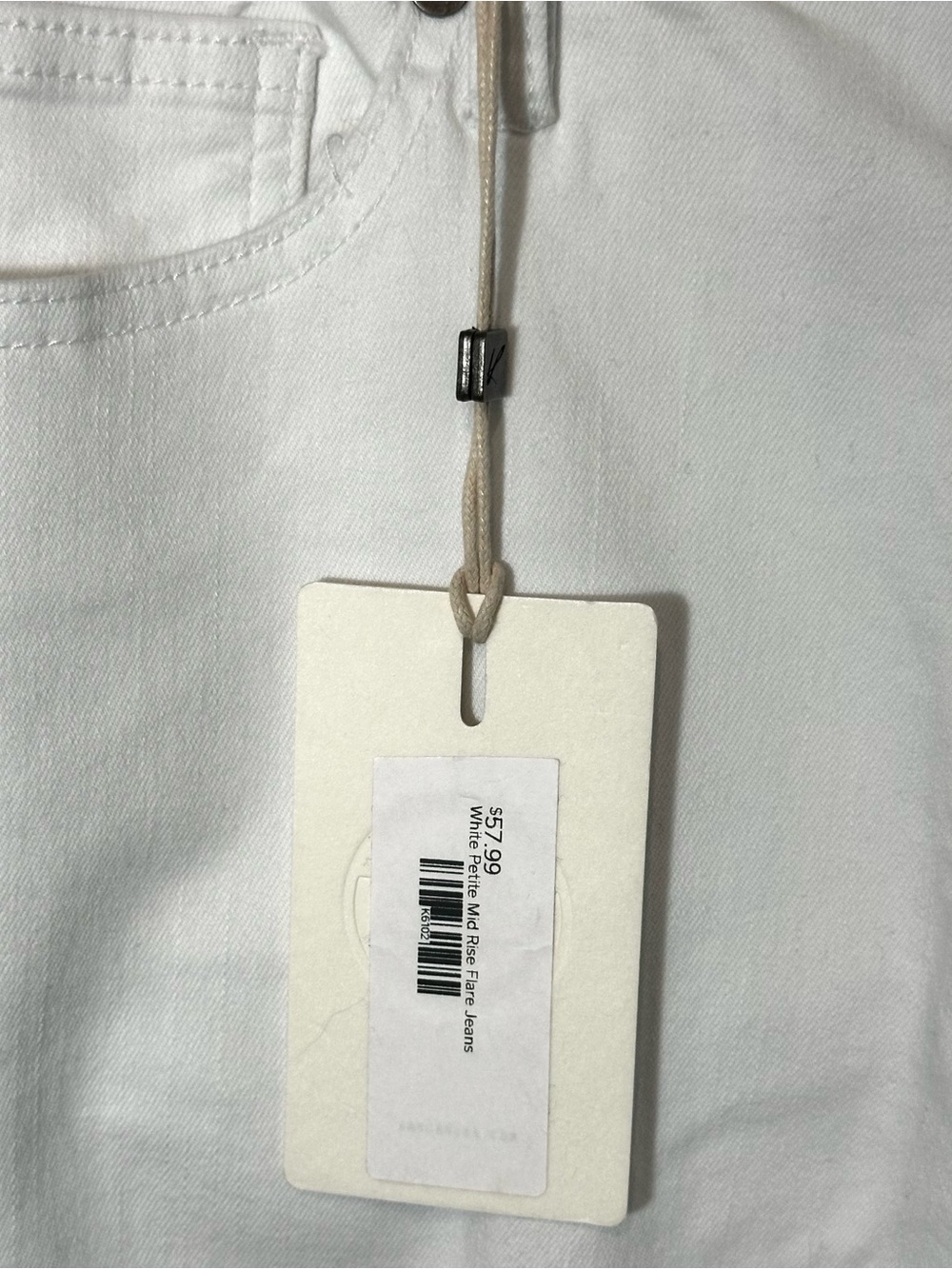 KanCan White Mid Rise Flare Jeans Petite 29 NWT - Picture 9 of 15